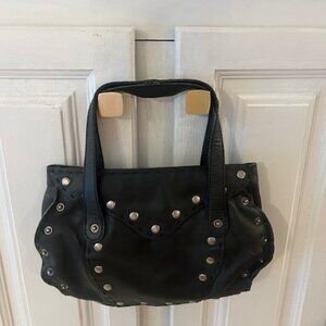 Vintage '90s fina Firenze Mini Leather Top Handle Purse